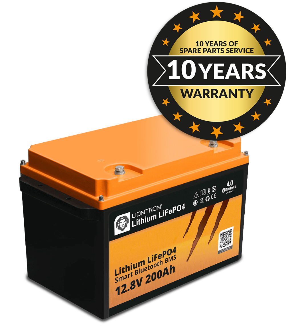 Liontron with 10 year warranty